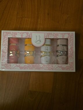 Lattafa Yara Women Perfume Set - Dark Pink, Orange, White, Pink